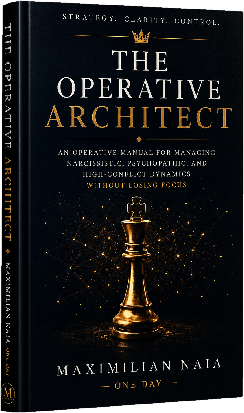 Book cover — The Operative Architect by Maximilian Naia
