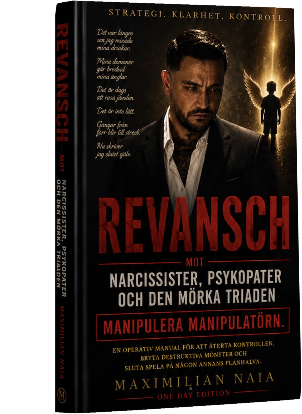 Bokomslag — Revansch mot narcissister, psykopater och den mörka triaden av Maximilian Naia